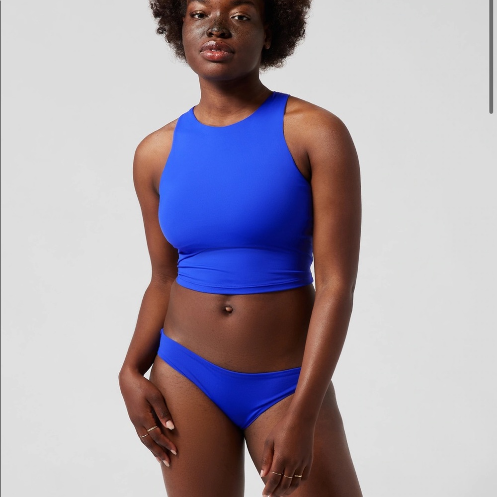 Athleta Conscious Crop Bikini Top